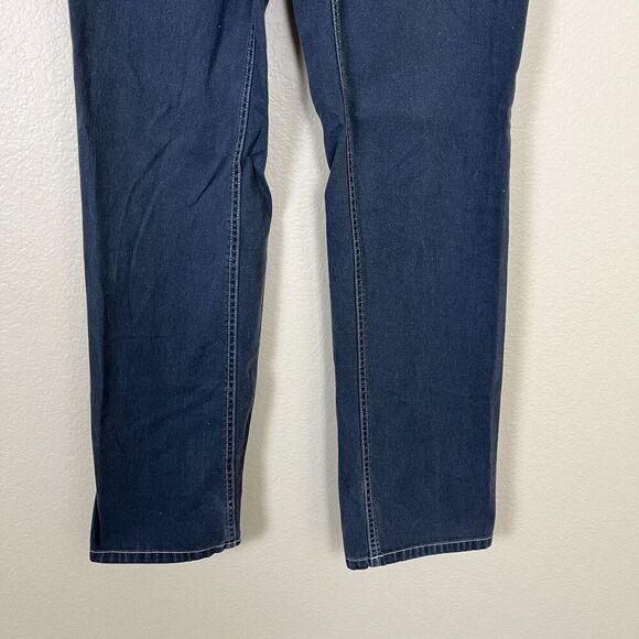 Dickies Women's Size 24 Gray Canvas Straight Leg Cotton Pants Low Rise Casual - Picture 8 of 9